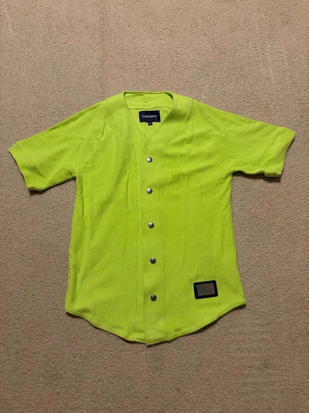 CNCPTS Home Plate Baseball Jersey XS